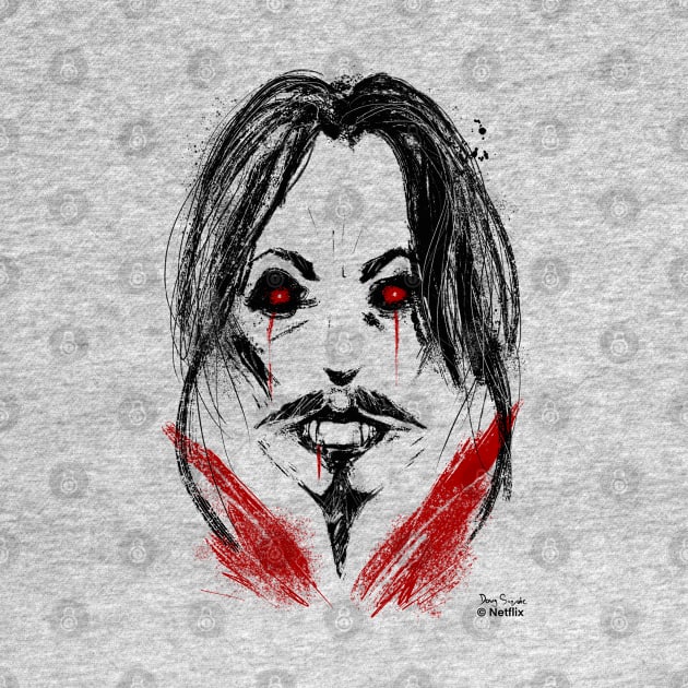 Castlevania Dracula Face by DougSQ